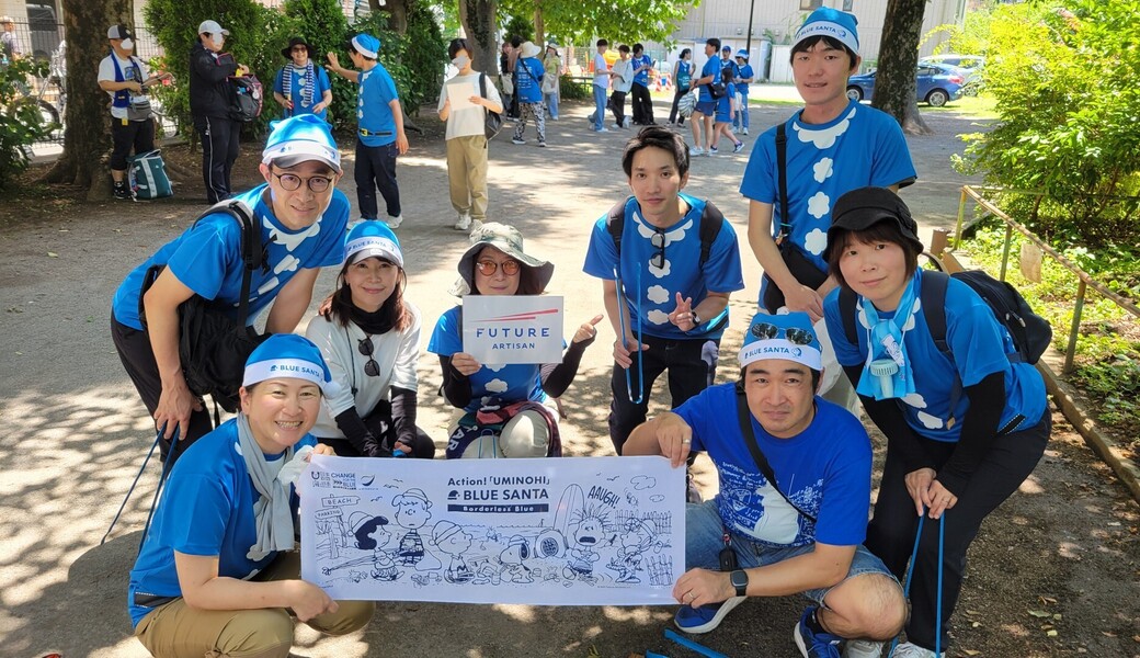 Future Artisan BLUE SANTA Project !! @SHIBUYA レポート