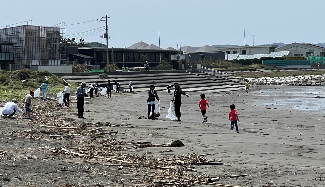 ライオンズクラブビーチクリーン レポート