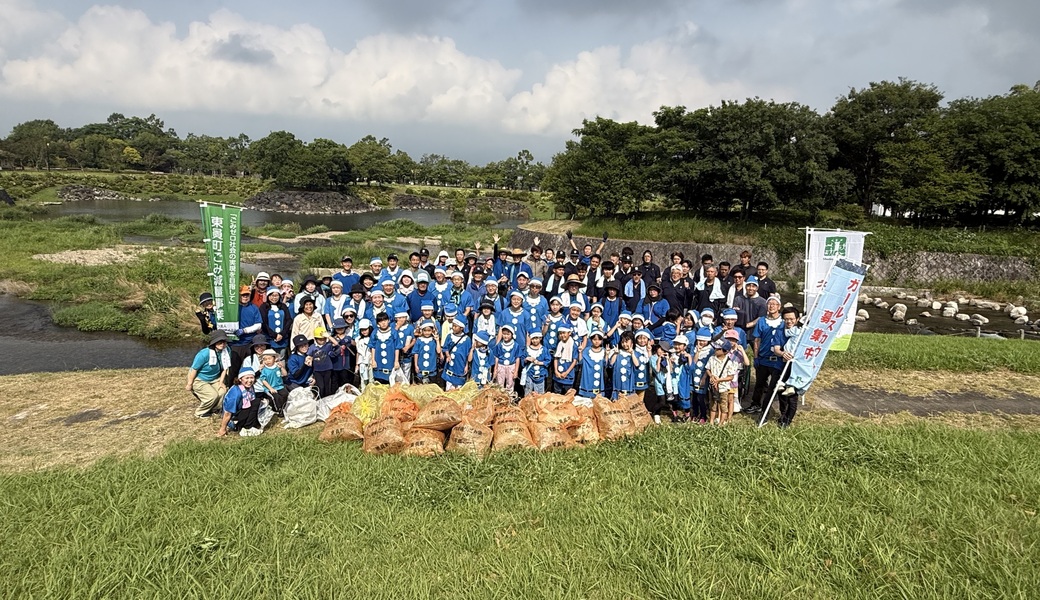 「海の日」ブルーサンタごみ拾い レポート