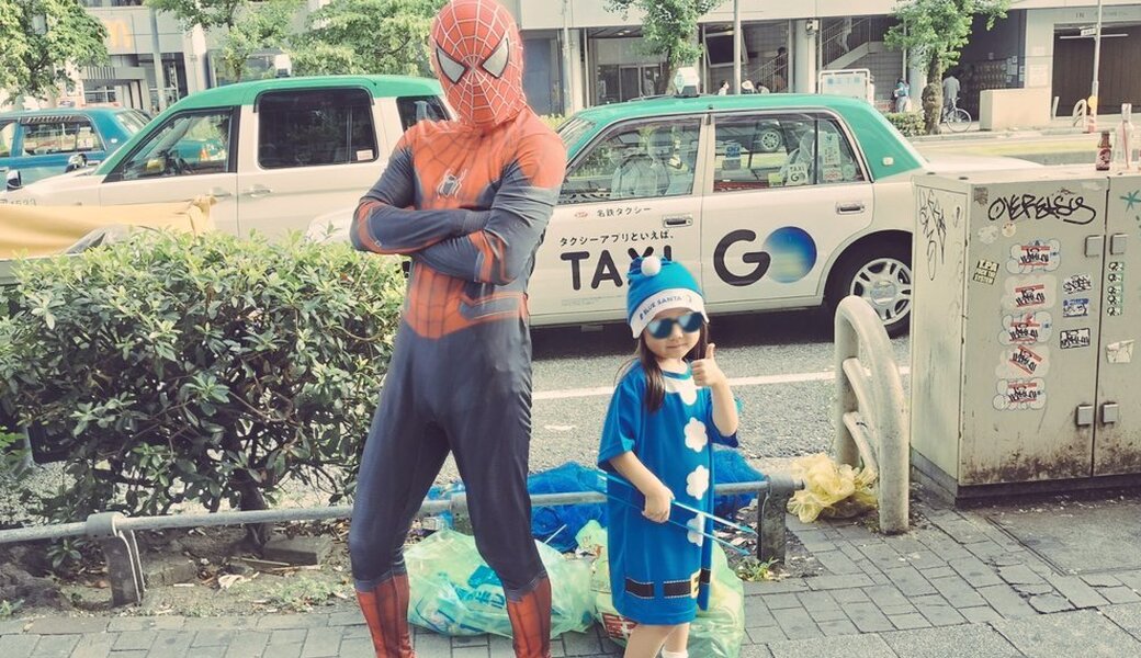 あいレンジャーゴミ拾い in 名古屋栄 ~BLUE SANTA2025~ レポート