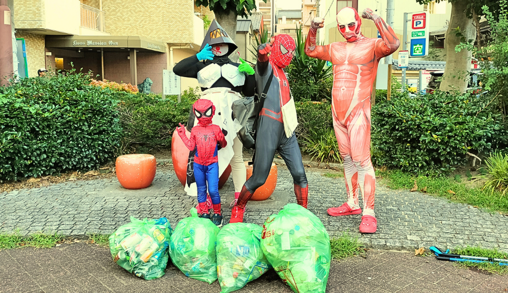 【秘密結社】ゴミ拾いin大須商店街参加 レポート