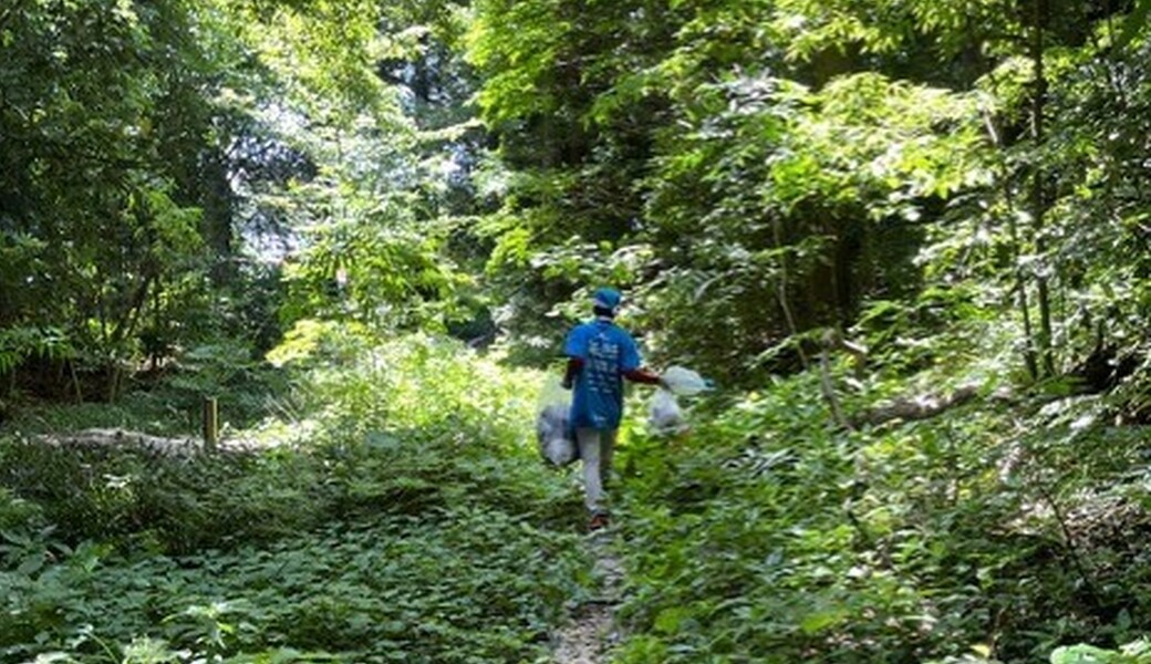 【BLUE SANTA 2025】ファンネストの森周辺のゴミ拾い アイキャッチ