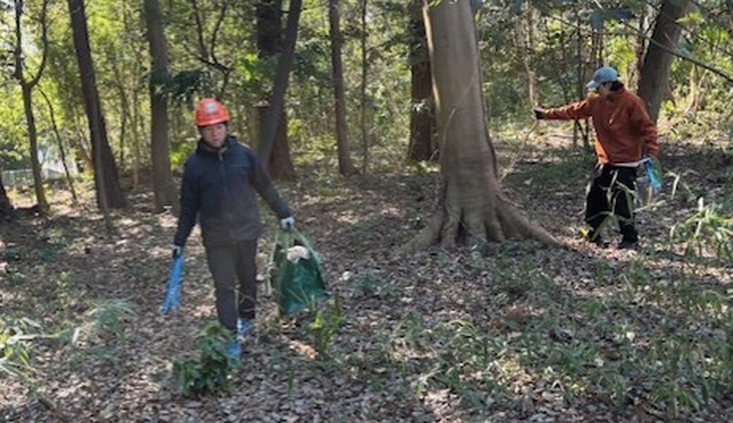 ファンネストの森周辺のゴミ拾い アイキャッチ