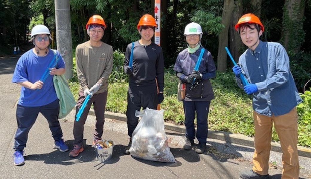 ファンネストの森周辺ゴミ拾い レポート