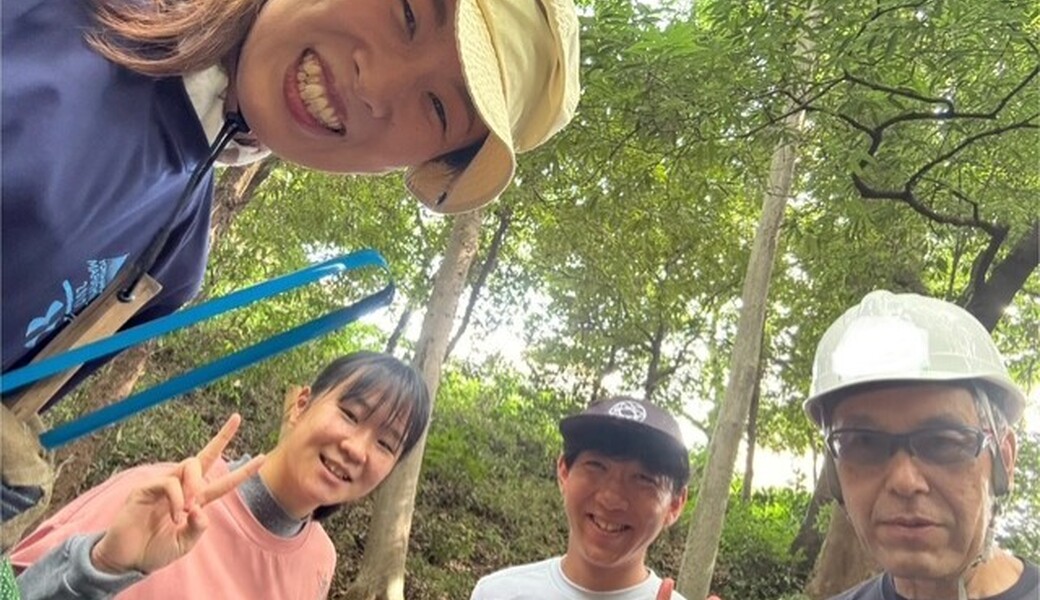 ファンネストの森周辺のゴミ拾い レポート