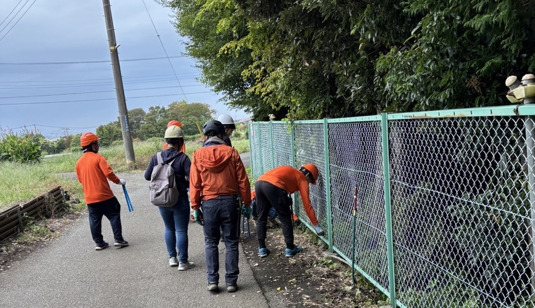 ファンネストの森周辺のゴミ拾い レポート