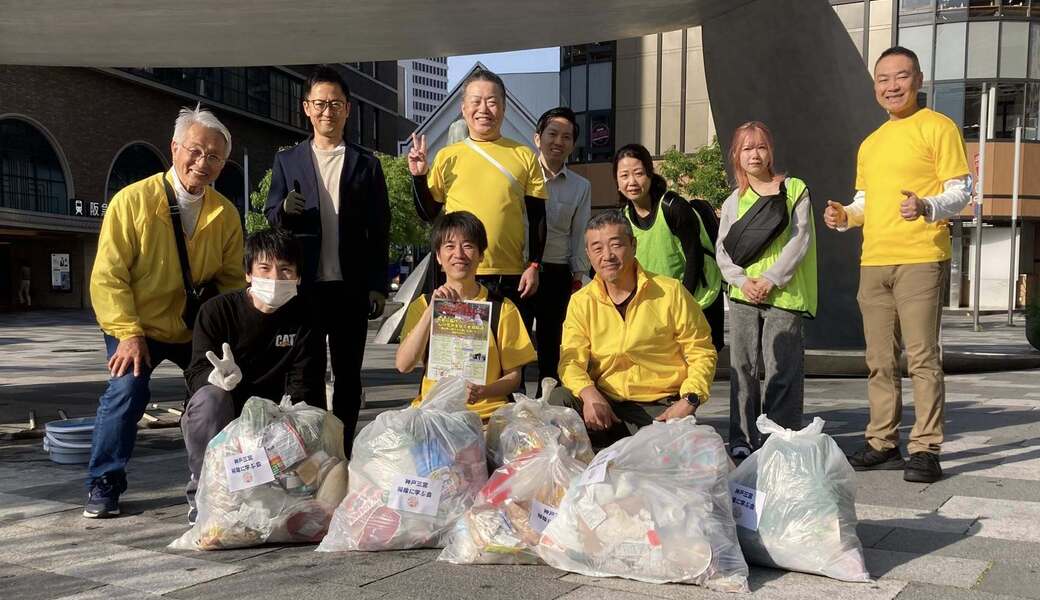 第207回神戸三宮掃除に学ぶ会　朝活で三宮駅周辺のゴミ拾いしませんか？ アイキャッチ