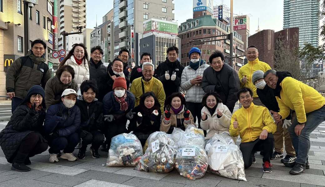 2/25 第214回神戸三宮掃除に学ぶ会　朝活で三宮駅周辺のゴミ拾いしませんか？ アイキャッチ
