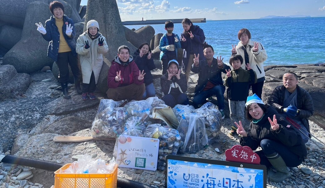 伊予市の海をきれいにし隊in双海【BLUE SANTA 2025】 アイキャッチ