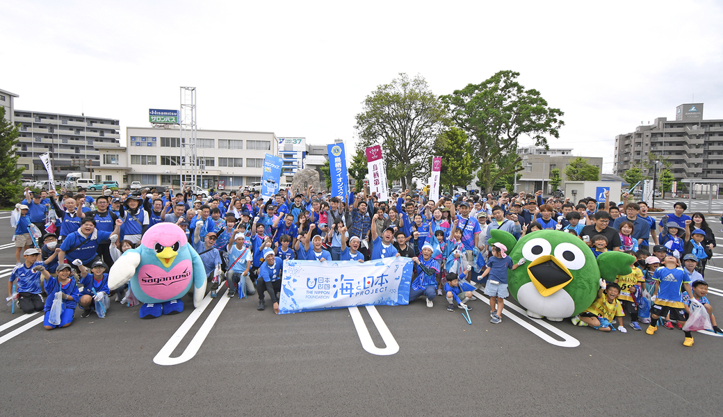 海の日の前にBLUESANTAごみ拾い佐賀から海にごみを行かせない！～鳥栖市～ レポート