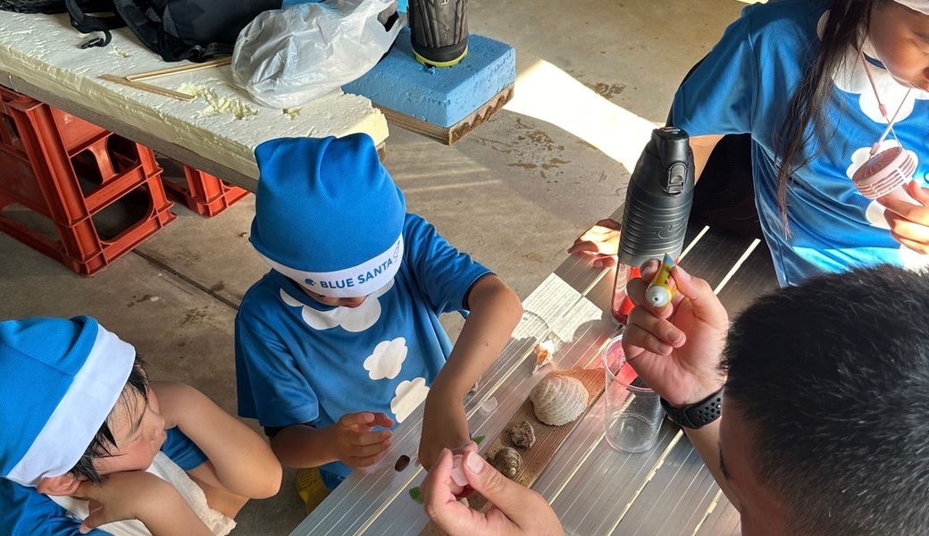 「天神祭」直前ビーチクリーン レポート