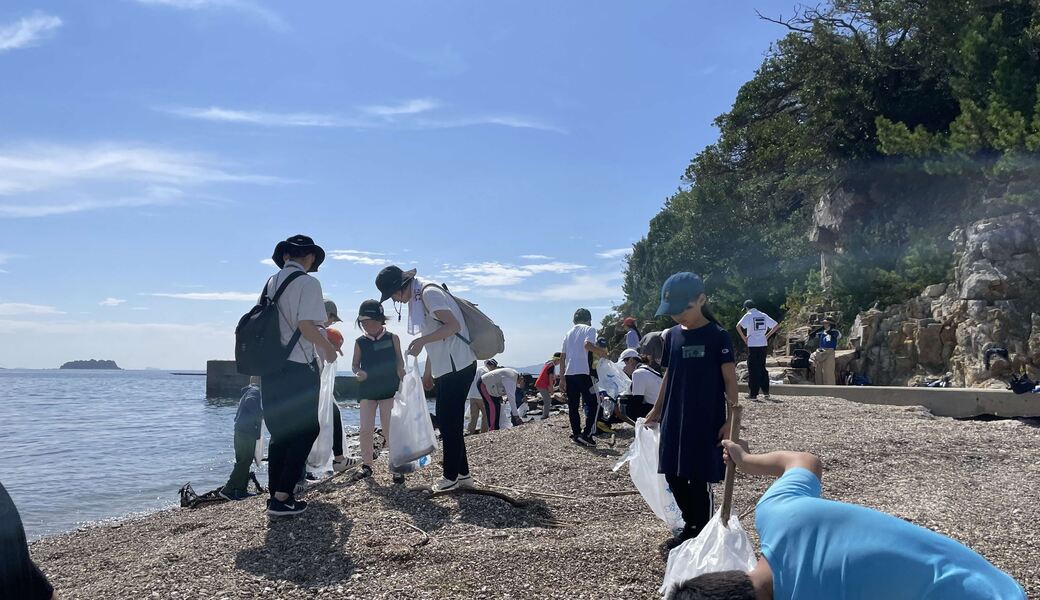 里海クラブ相生湾海岸清掃（BLUE　SANTA2025バージョン） アイキャッチ