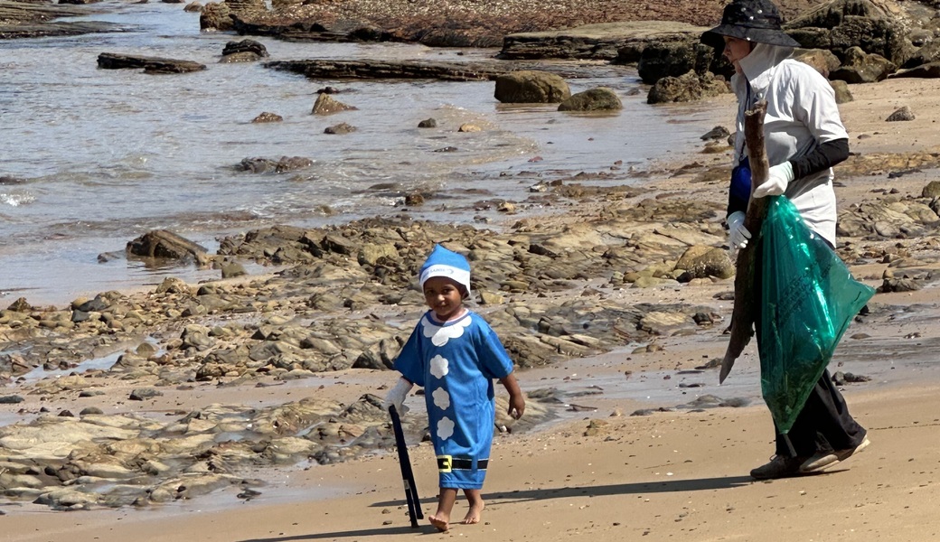 Beach Clean up レポート