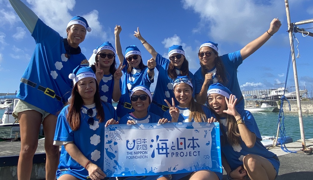 BLUE SANTAで石垣島の海を綺麗にしよう大作戦 レポート