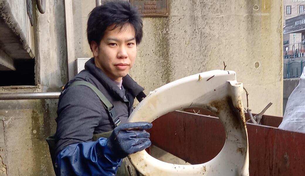 ４月25日の運河清掃 アイキャッチ