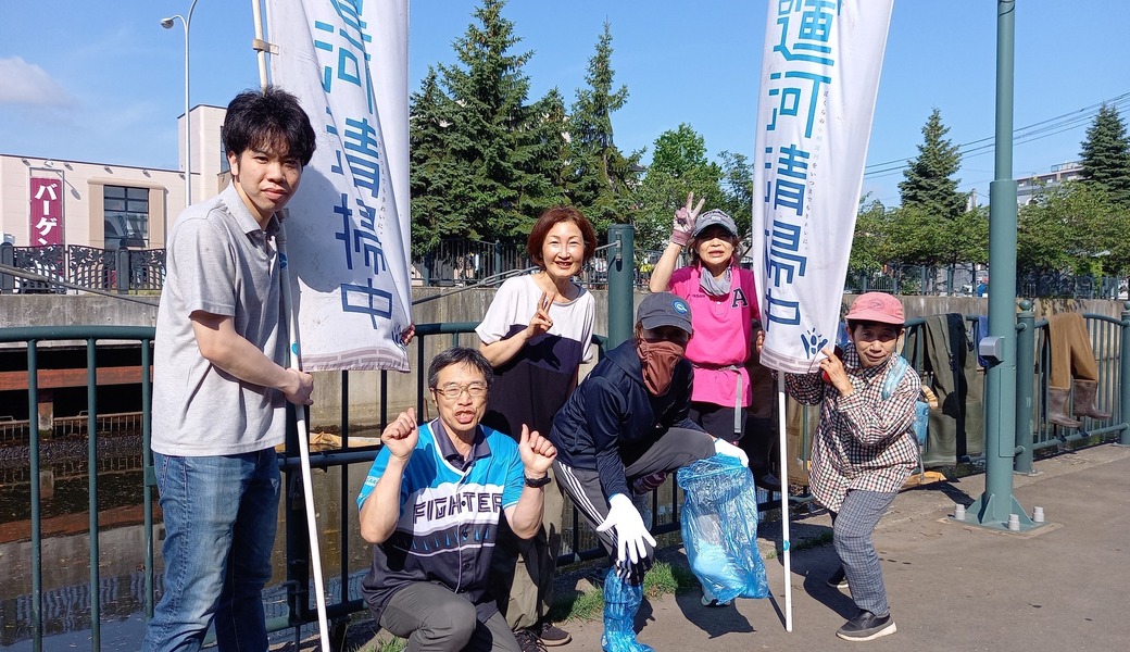 6月28日の運河清掃 レポート