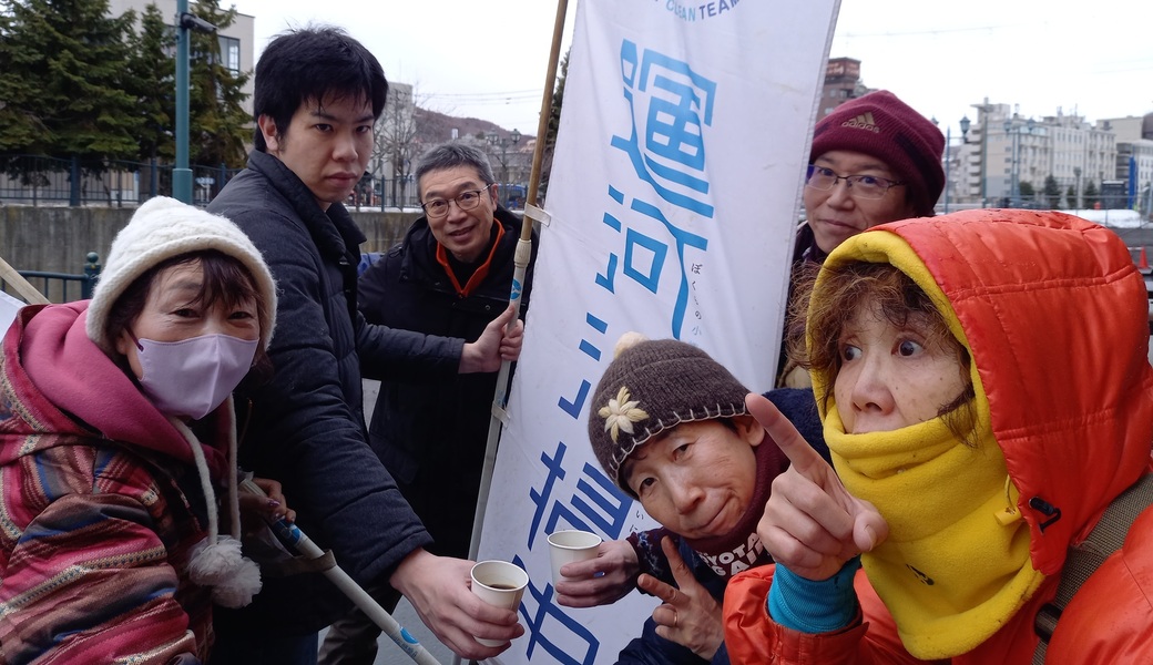 3月14日の運河清掃 レポート