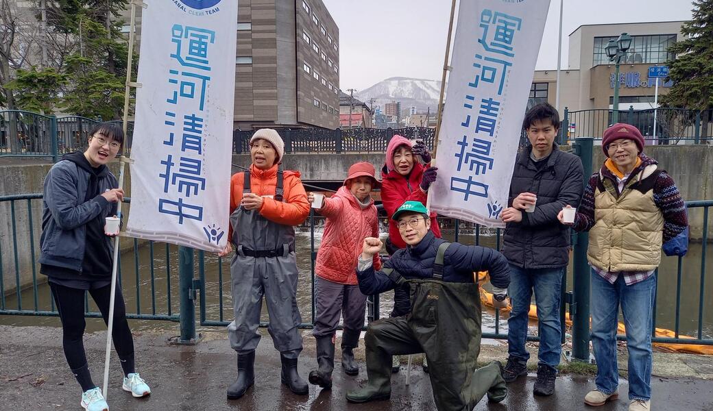 3月28日の運河清掃 レポート