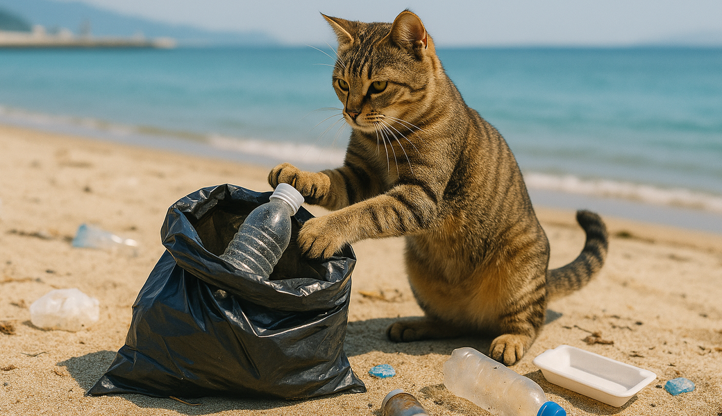 ビーチクリーン@スパビーチ アイキャッチ
