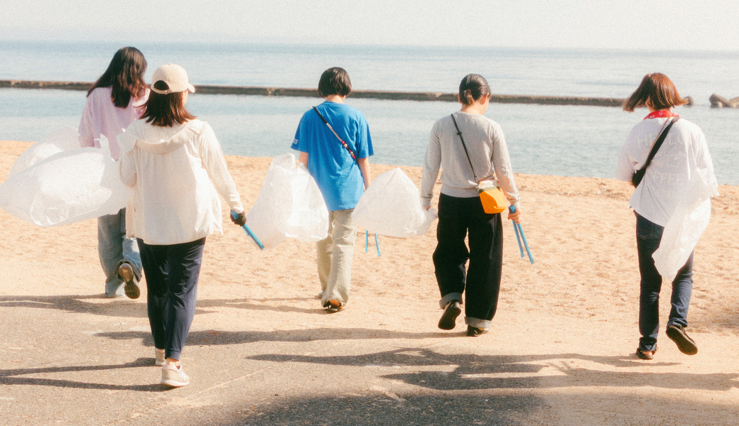 ビーチクリーン@スパビーチ アイキャッチ