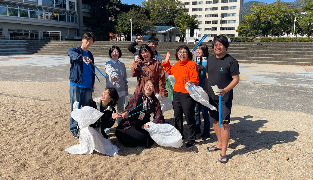 ビーチクリーン@スパビーチ レポート