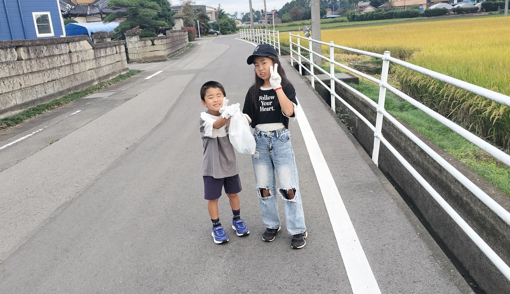 栃木県上三川町石田周辺のゴミ拾い レポート