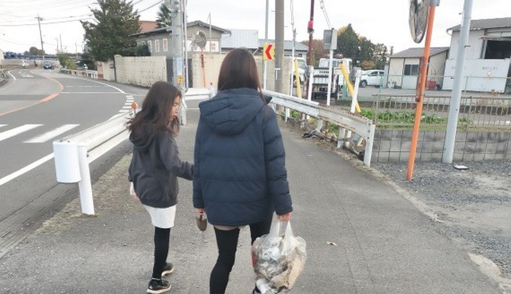 上三川町のゴミ拾い レポート