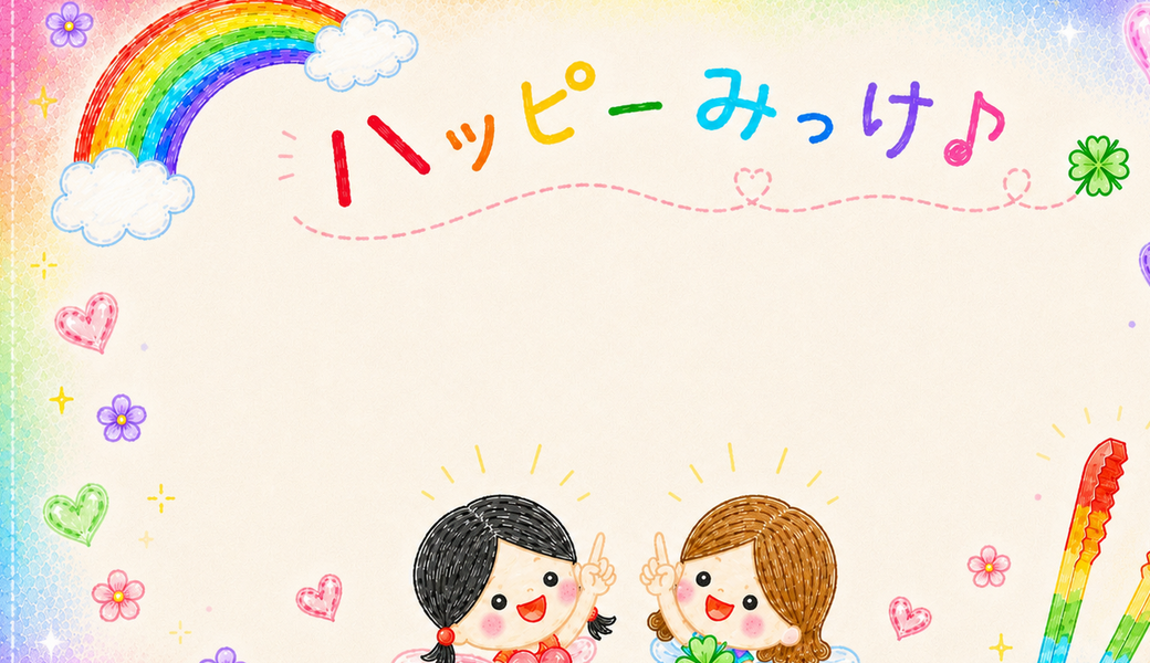 888プレ⭐︎ハッピーみっけアースクリーン♪ アイキャッチ