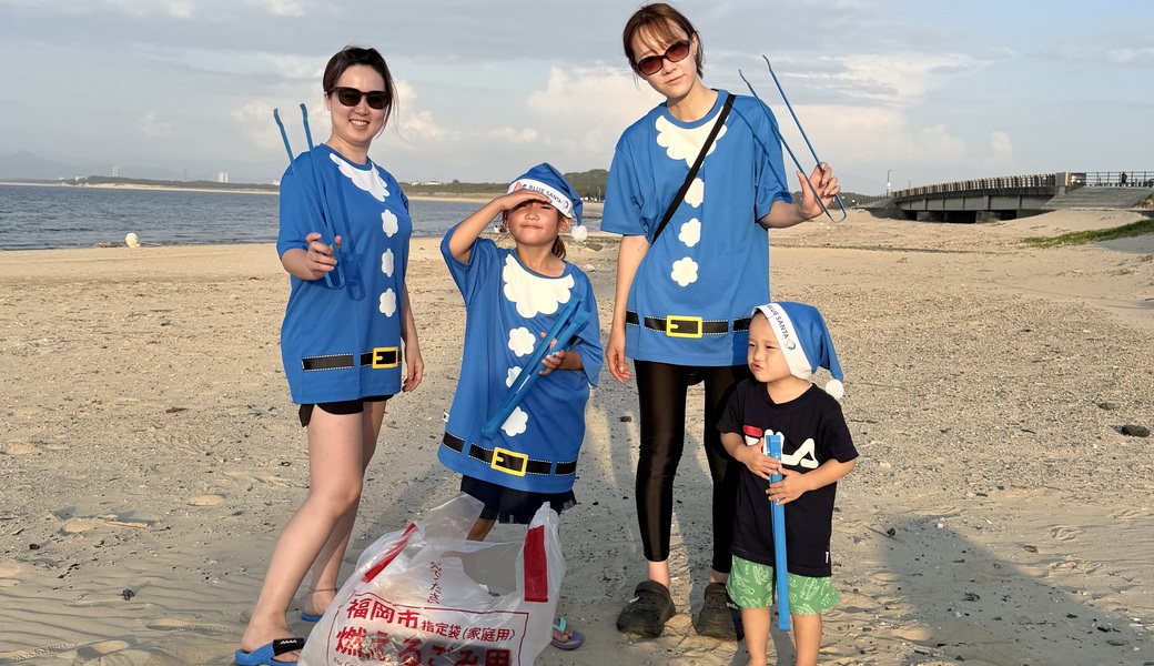 第1回 BLUE SANTA SNOOPY 【beach clean】 レポート