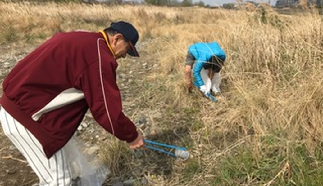 稲城市の多摩川清掃に参加！ レポート